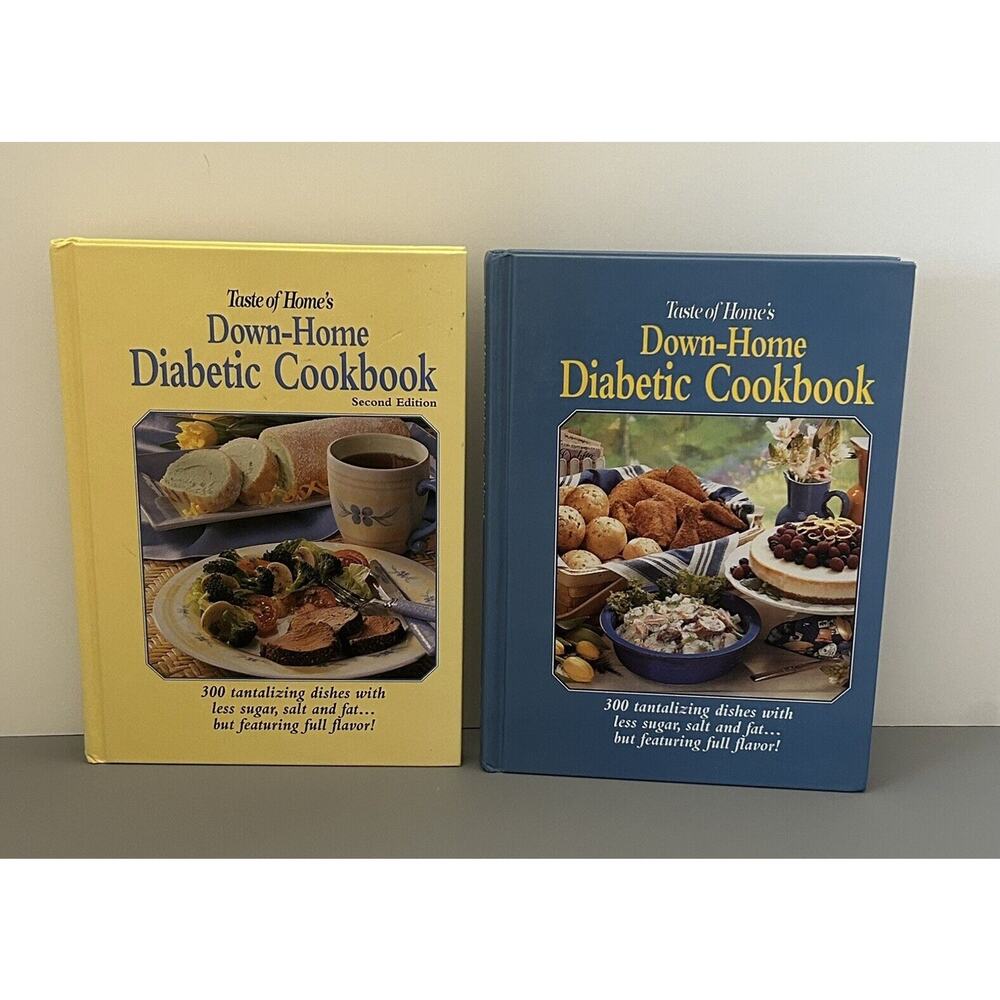 2 Taste of Home's Down-Home Diabetic Cookbooks by Reiman Publications Staff